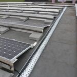 Kinetic Solar flat roof mounts