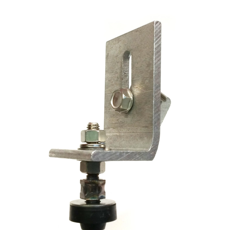 Hanger bolt and L-bracket