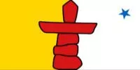 Nova Scotia flag Nunavut flag