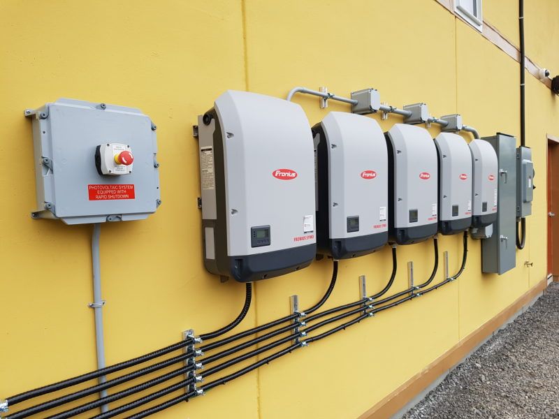 100kW of Grid-Tie Inverters